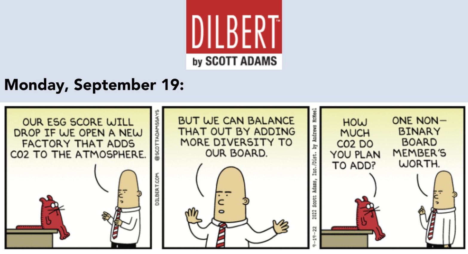 Dilber comic strip