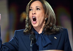 Kamala Harris Ducks 3 Things as She Accepts Dems’ Nomination