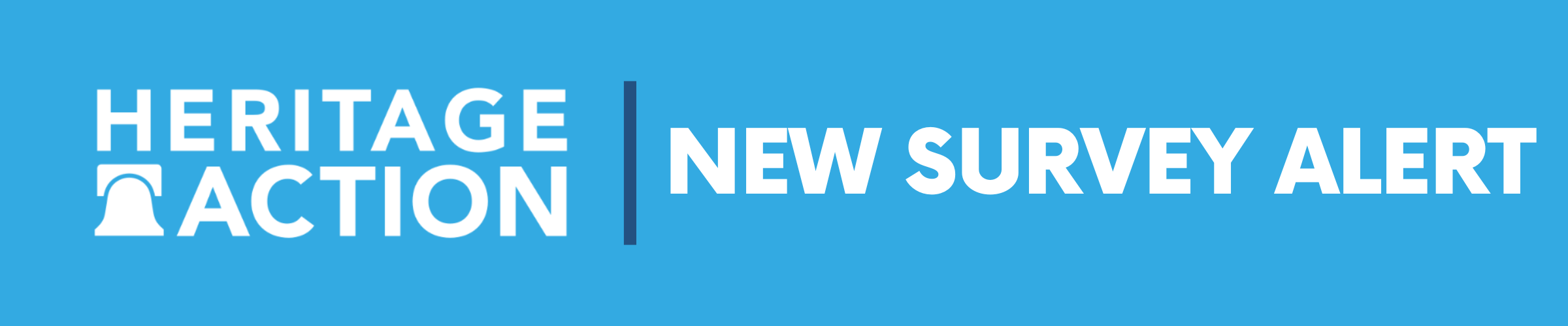 New Survey Alert from Heritage Action