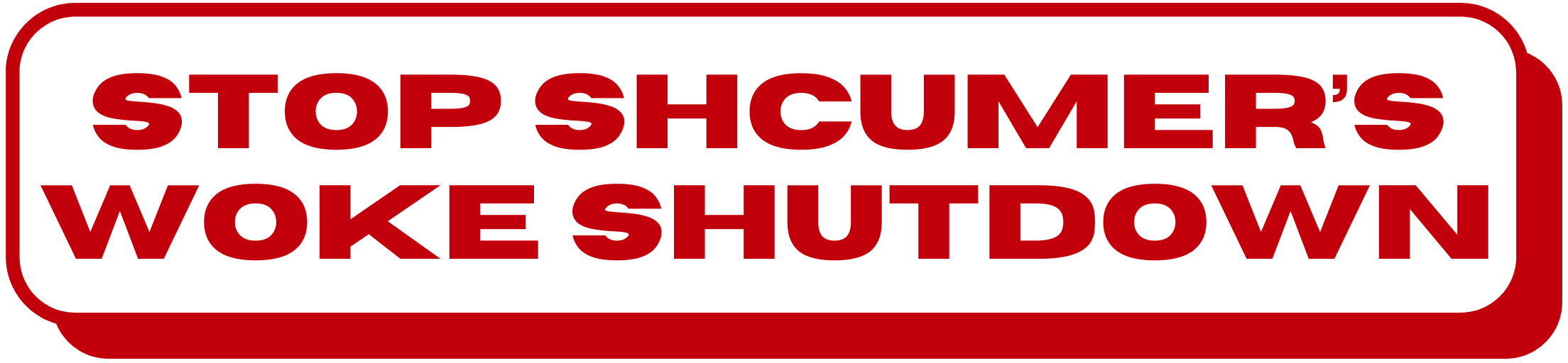 STOP Schumer's Woke Shutdown - Pay America's Troops